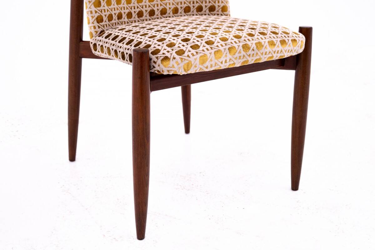 Set of 4 chairs, Czechoslovakia, 1950s. After renovation