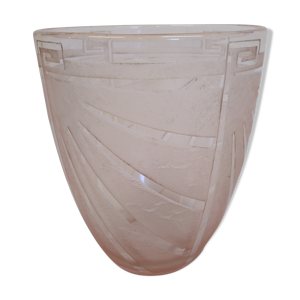 Vase schneider art déco