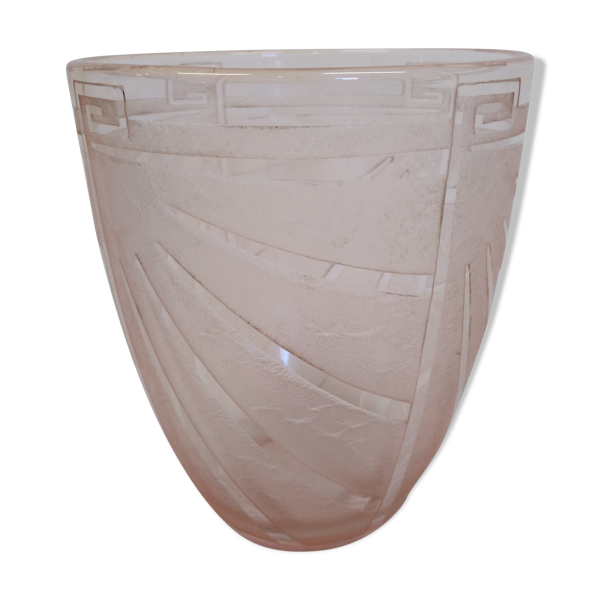 Vase schneider art déco
