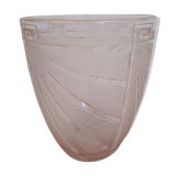 Schneider art deco ice vase