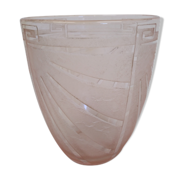 Vase schneider art déco