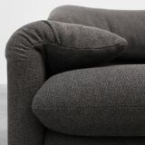 Cassina Two‑Seat Sofa by Vico Magistretti, Italy, 1990