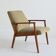 1960s vintage Scandinavian armchair