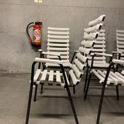 Vintage Garden Furniture Chairs Retro Design 70's Armchair