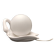 Ceramic swan lamp - Delfts Wit - 70s/80s - Netherlands
