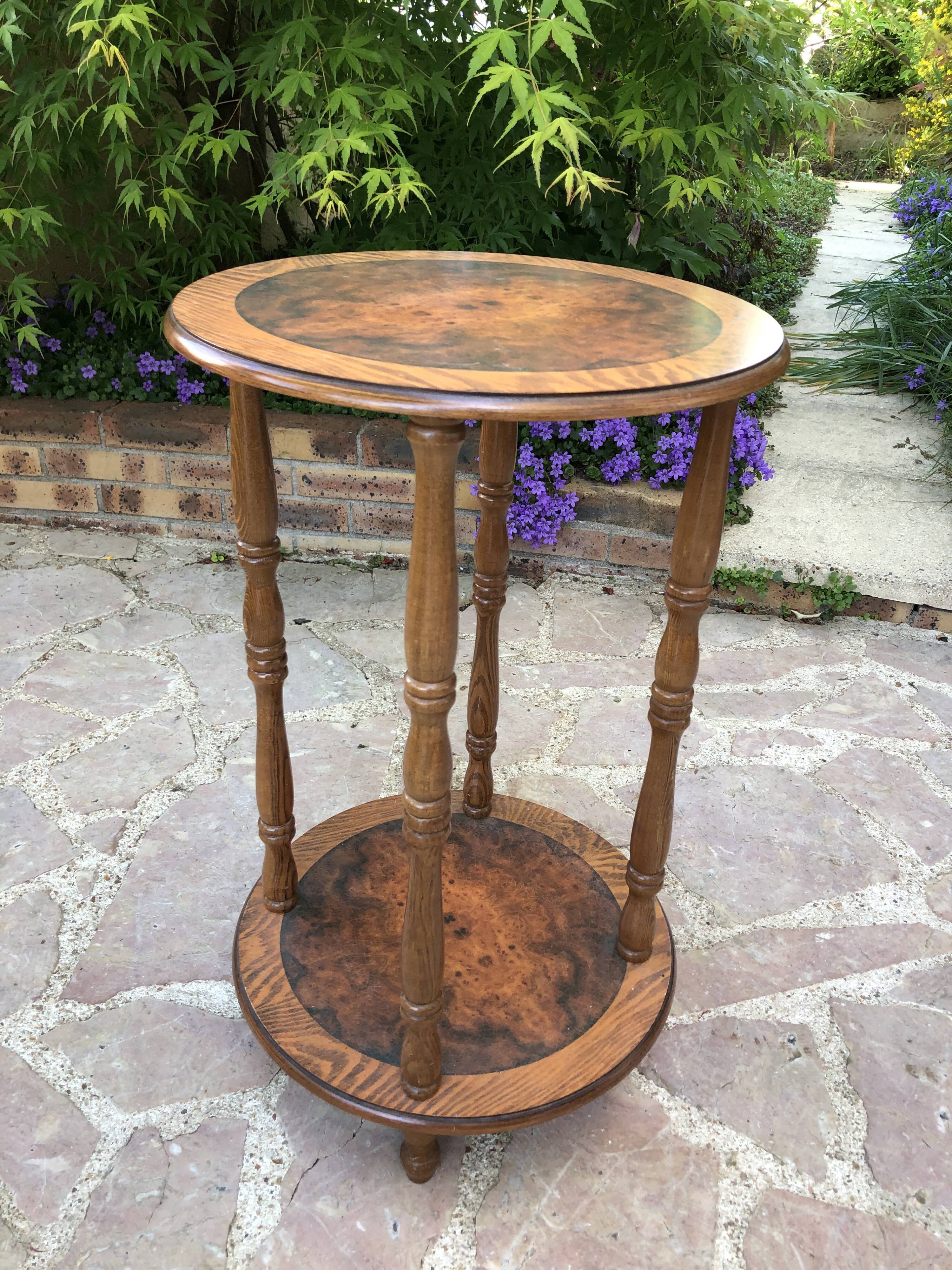 Wooden side table