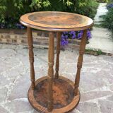 Wooden side table