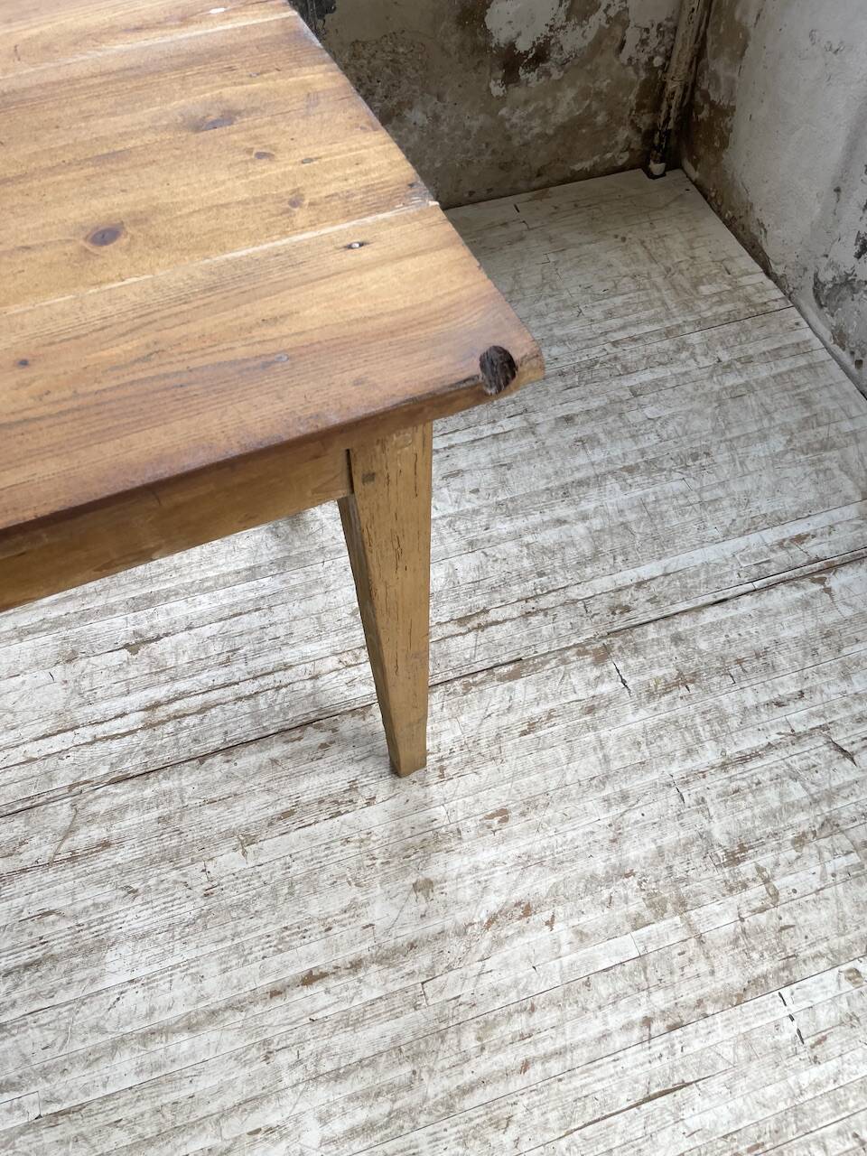 2m pine farm table