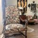 Antique armchair in Henri II style with masks