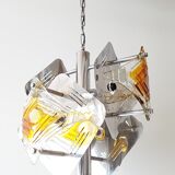 Chandelier glass of Murano 1970 Mazzega