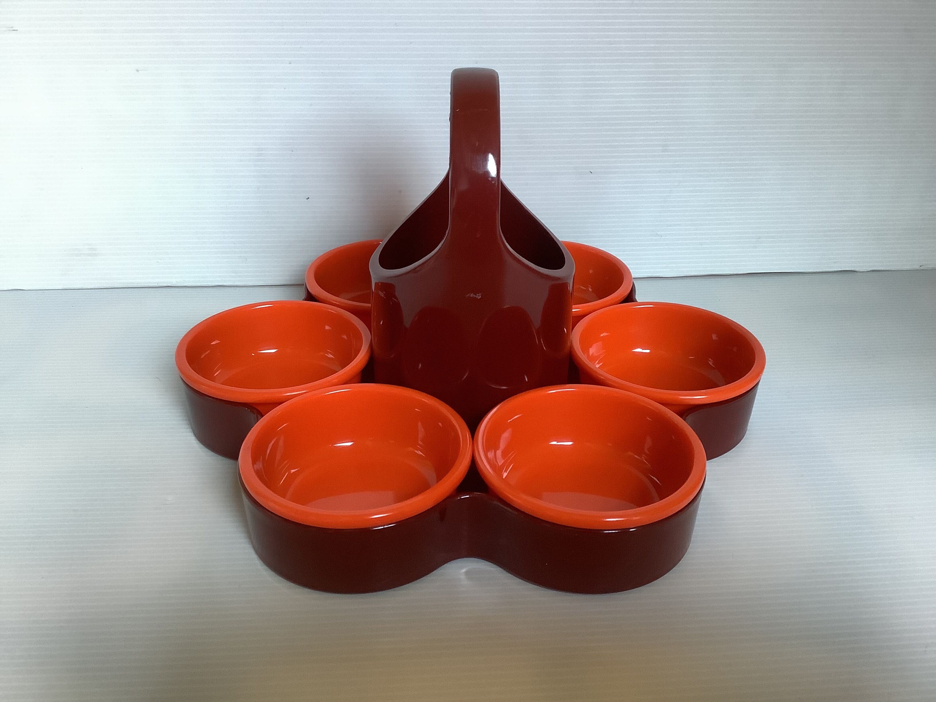Servant flower with 6 orange cups Emsa