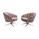 Paire de chaises Lehigh Leopold pour Ward Bennett 1970s