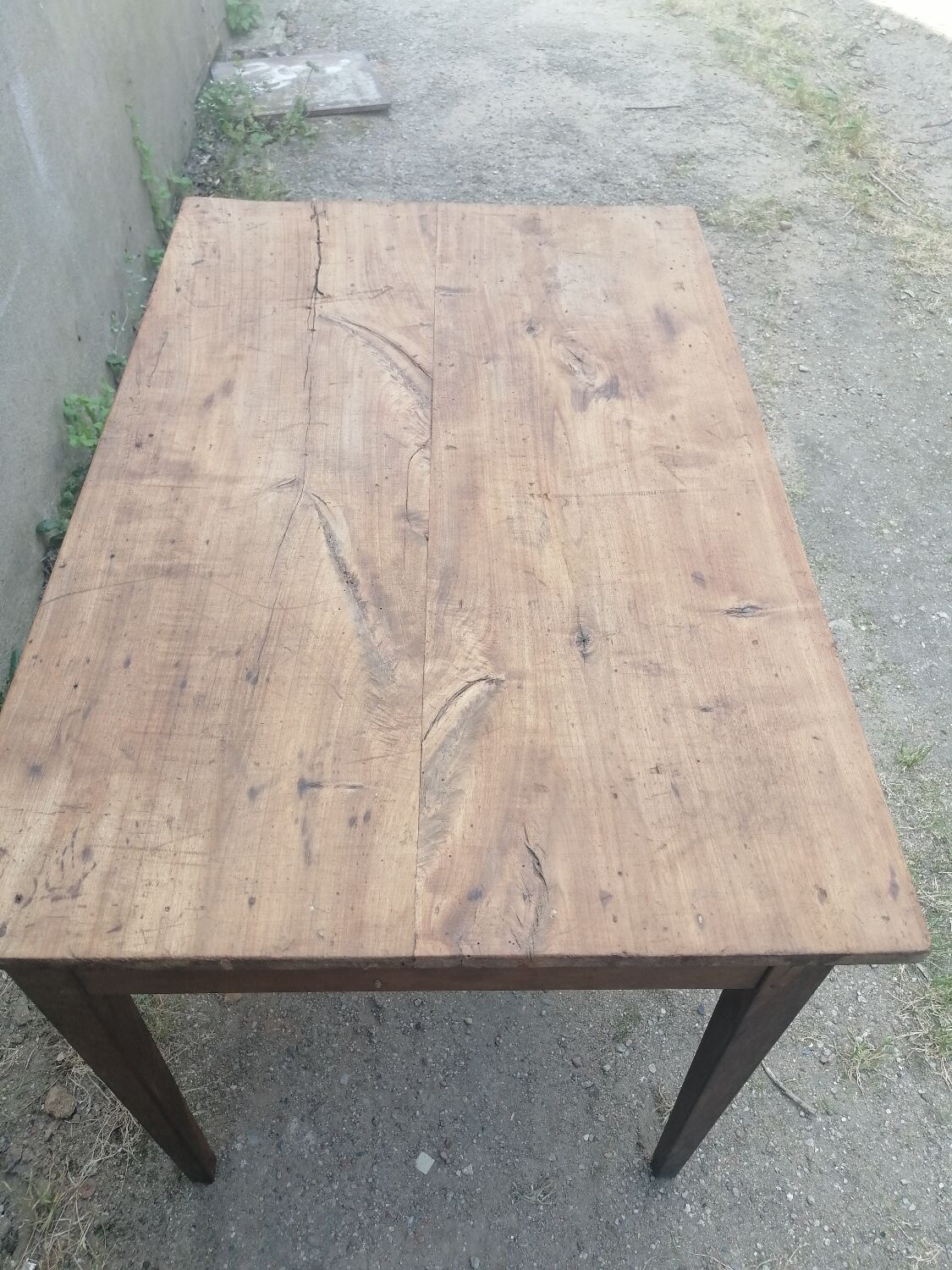 Antique wooden table