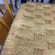 Suite 4 chaises vintage en bois, fabrication tchèque, 1950