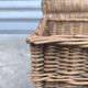 1930s wicker travel suitcase
