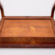 Antique Dutch Empire Burl Wood veneered desk or sofa table