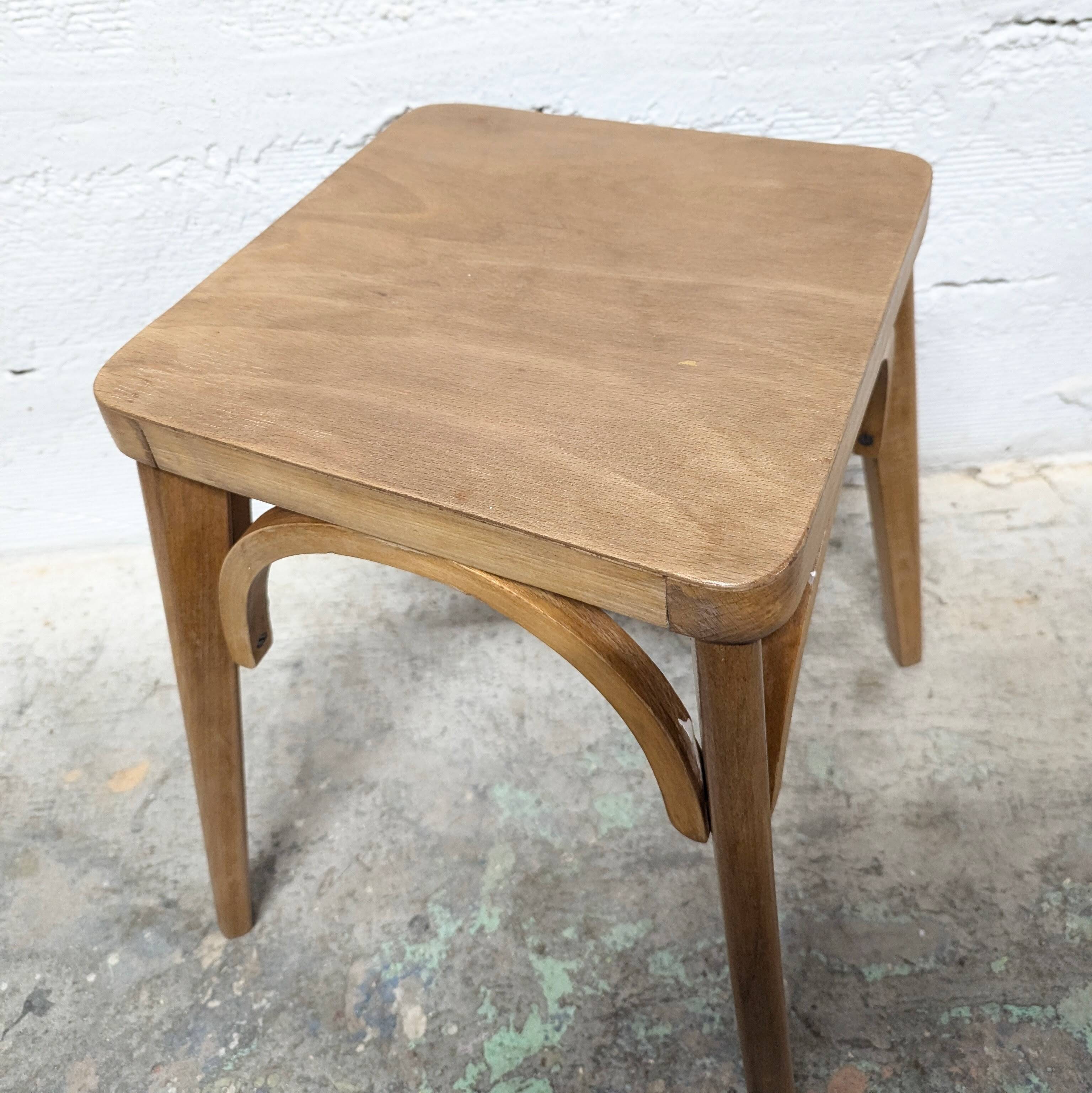 Low bistro stool
