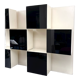 Mid-Century Modern backlight wall modular system by Acerbis. Italy 1970s