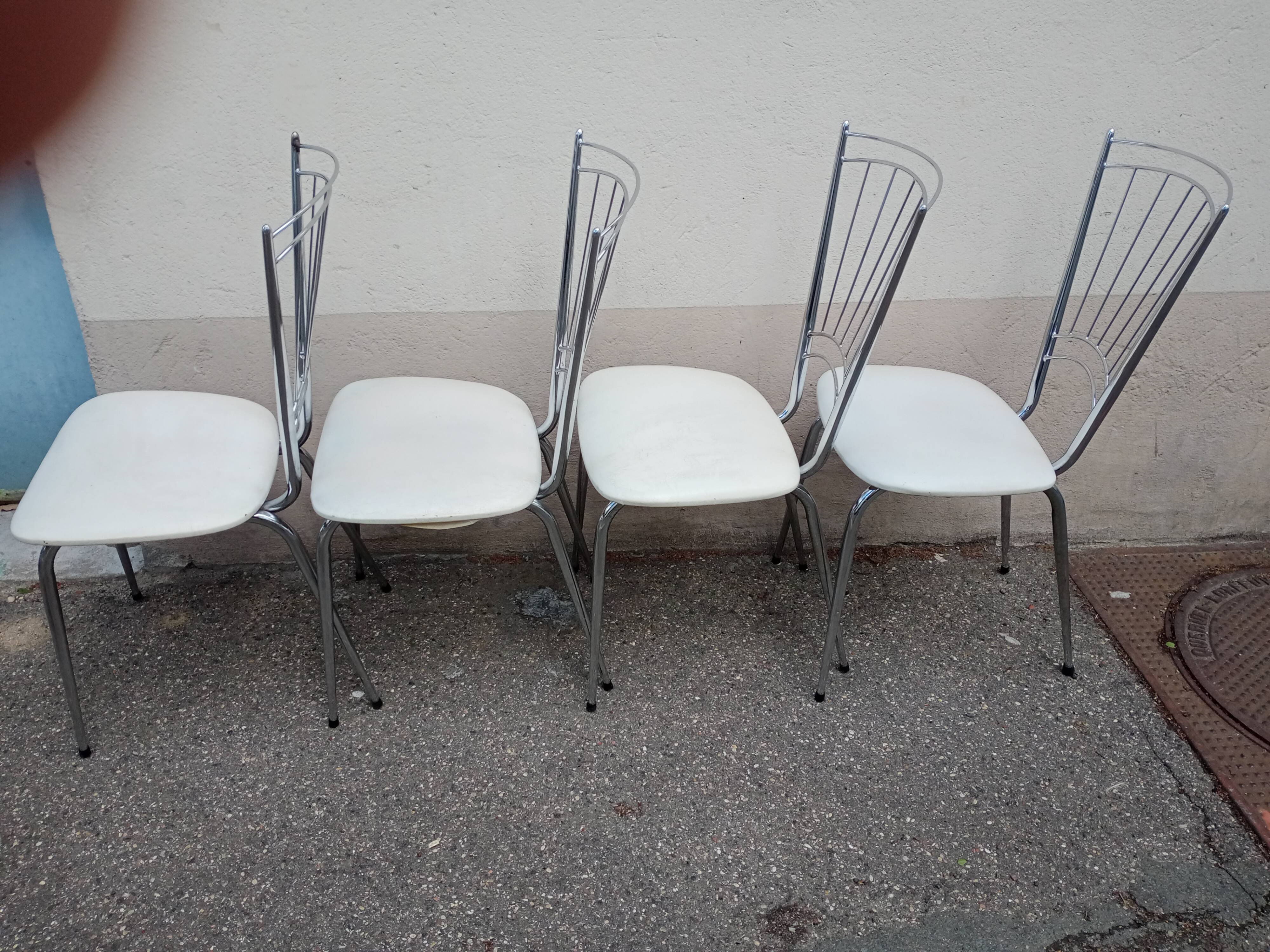 Table et chaises cuisine années 70