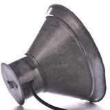 Industrial zinc pendant lamp