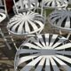 Vintage garden chairs by Francois CARRE