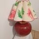 Lampe vintage avec pied rond