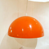 Hanging in Orange lacquered metal 1970 '