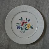 4 Fabiola Digoin Sarreguemines dinner plates