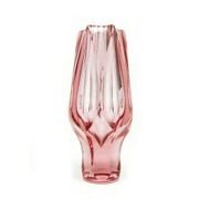 Art Deco vase, crystal, designed by J. Hoffmann, Moser, Czechoslovakia, 1950s