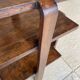 Art Deco Console in walnut with 3 levels, Circa 1938.