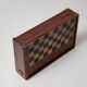 Jeu de voyage backgammon et dames vers 1920