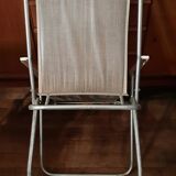 Set of 2 folding armchairs vintage camping