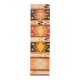 Vintage Turkish Hand-Knotted Wool Cotton Orange Runner Rug 60x217