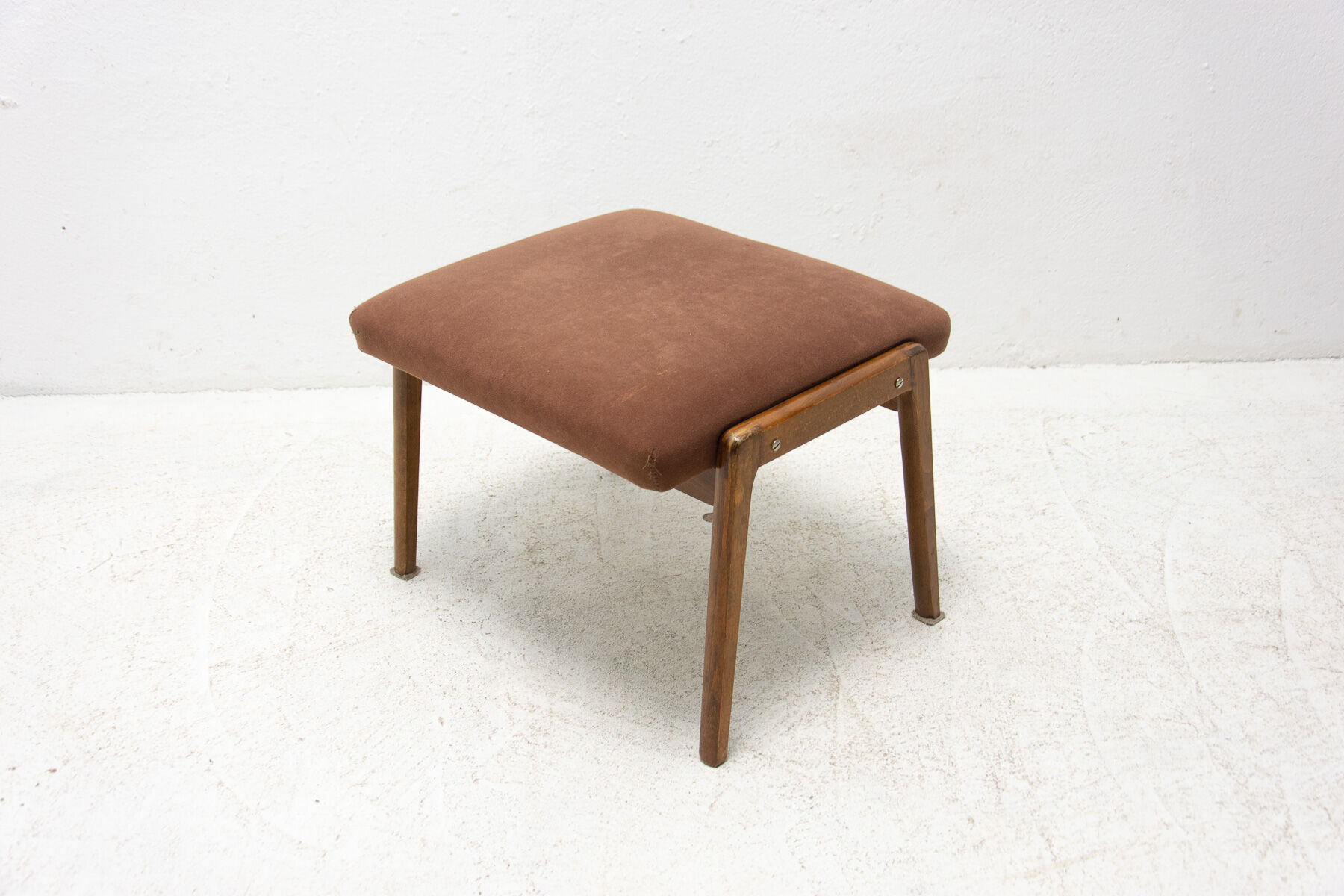 Mid century stool, footrest, 1960´s, Czechoslovakia