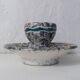 Vallauris ceramic eggcup signed Yvan Borty
