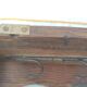 Rayonnage étagère porte casseroles rangement cuisine vintage en sapin rustique