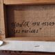 Vintage oil painting, "Les Matinés", signed Alain Schlawick