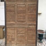 Wardrobe Louis XV Poitou from XIXth in walnut