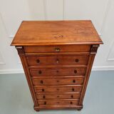 French louis philippe antique chest or semainier