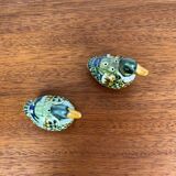 Ceramic duck salt and pepper shakers