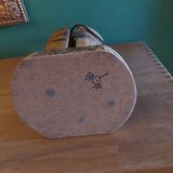 Vintage cork lamp from the 60s, 70's