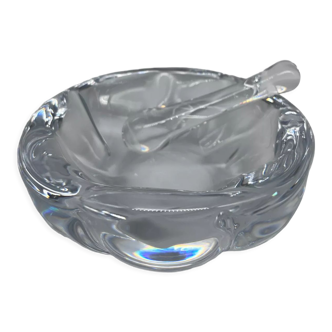 Daum crystal ashtray