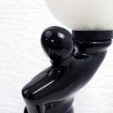 Vintage earthenware lamp