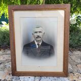 Framed portrait of a man