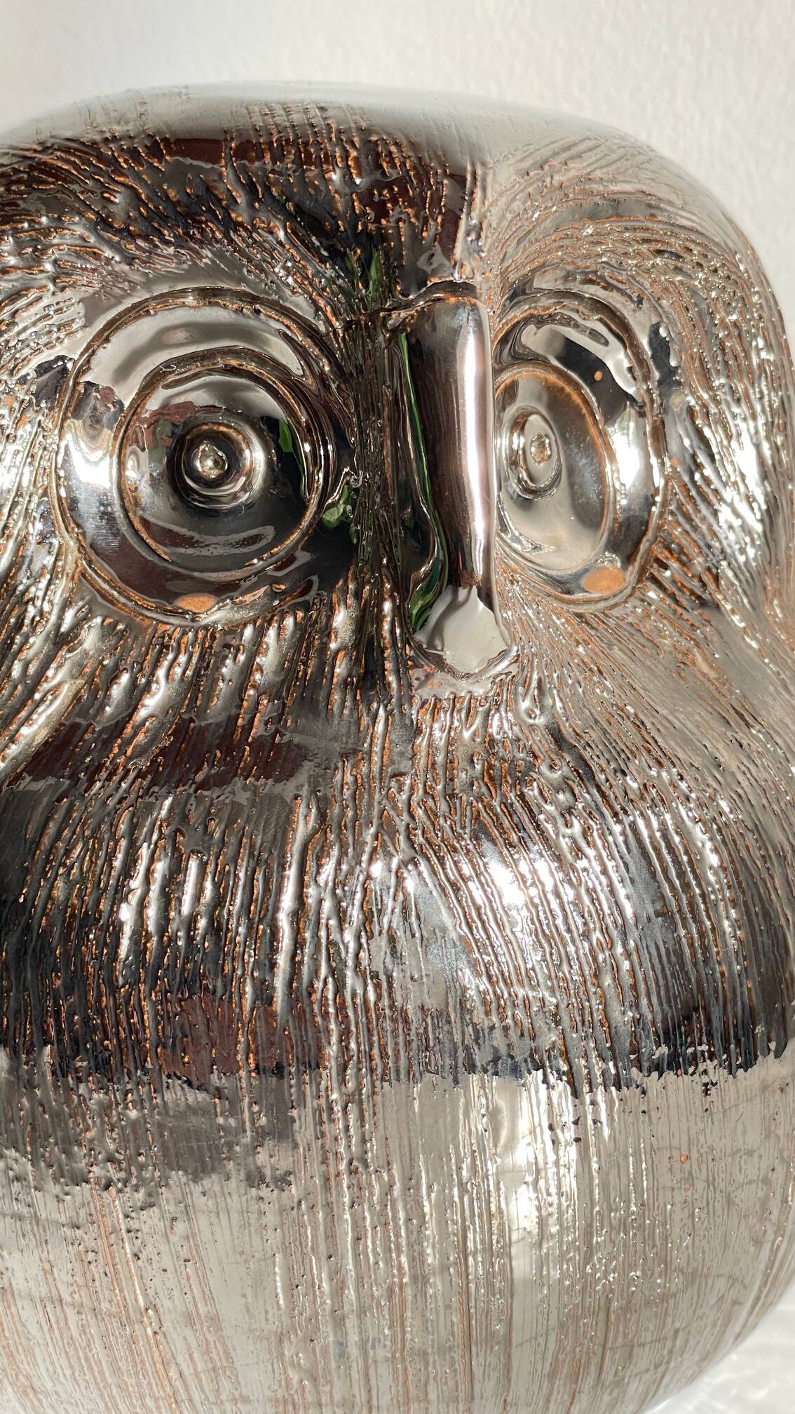 Owl Ceramic by Aldo LONDI