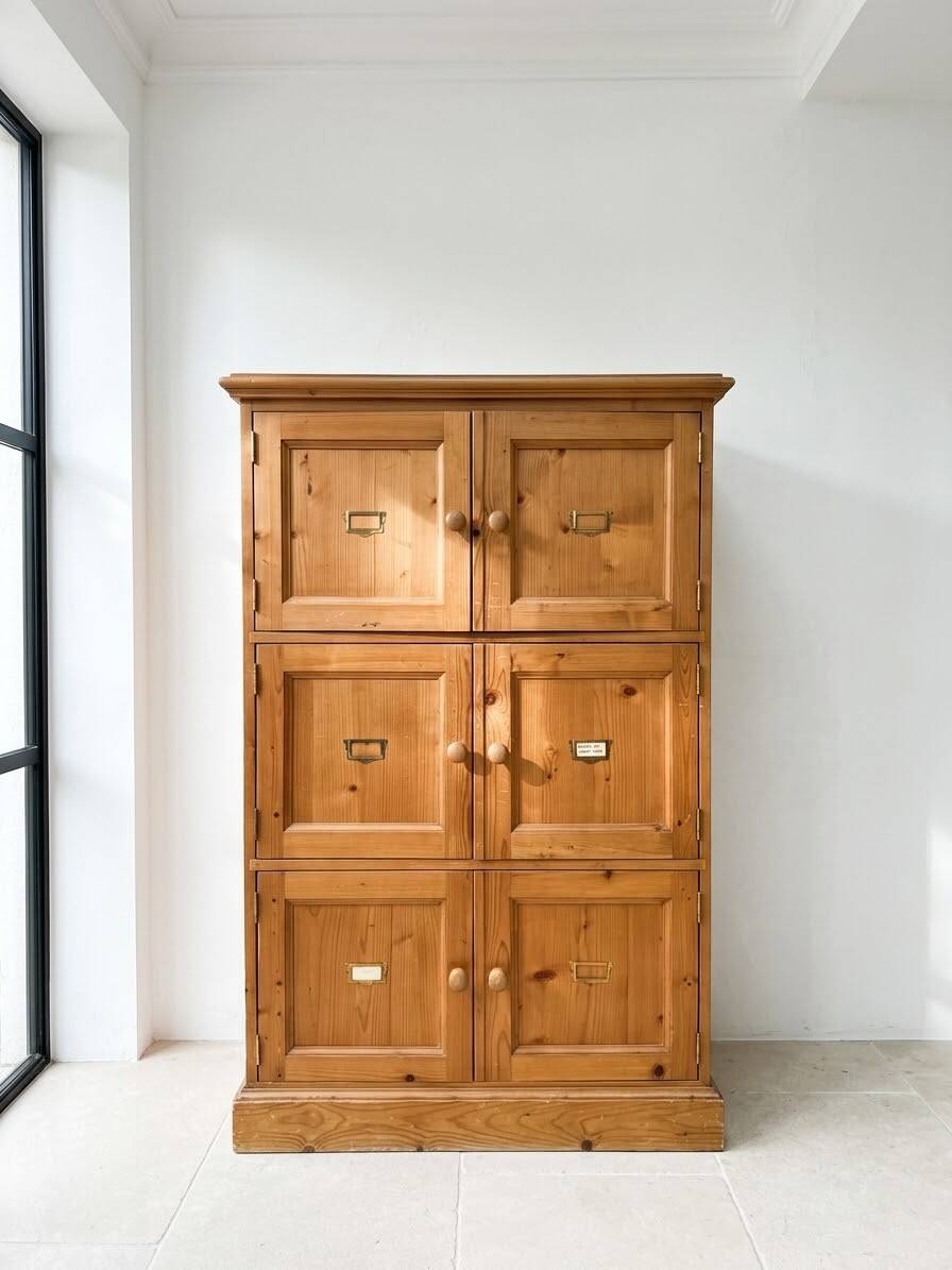 Classic high wooden buffet