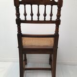 5 canne chairs Henry II style 1900