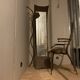 Dressing table coat rack by Roger Landault with its chair.