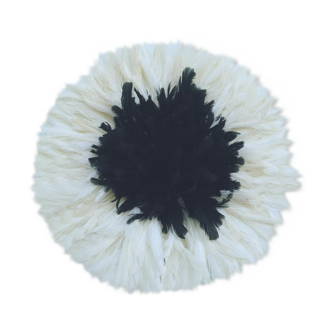 Juju hat black white outline of 60 cm