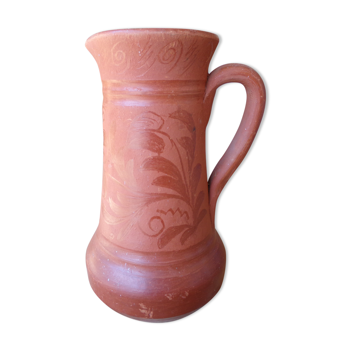 Terracotta terracotta pitcher